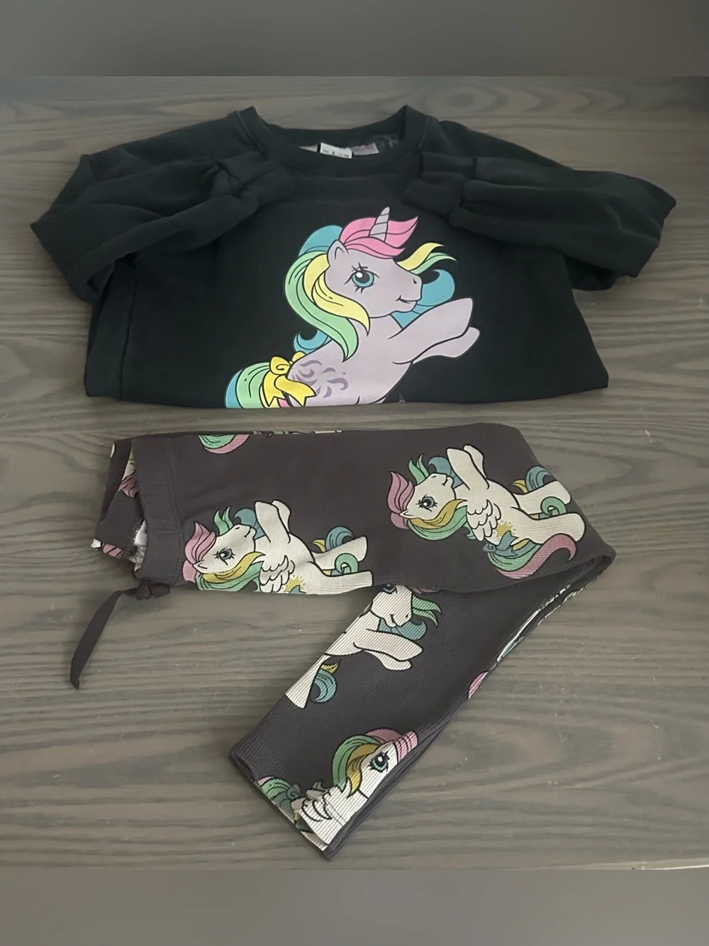 ZARA GIRLS MY LITTLE PONY SWEATSHIRT & LEGGINGS